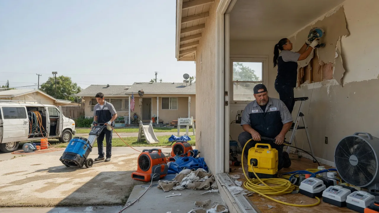 Water Damage Restoration in Ludlow, CA near me
